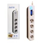 چند راهی برق محافظ دار سوما 1299 با USB الکتروپیک