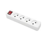 چند راهی شهاب ۴ خانه بدون ارت با کلید با کابل ۳ متر پارت الکتریک