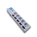 چند راهی فیوز دار ۱+۵ با کابل ۱٫۸ متری پارت الکتریک