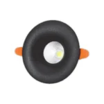 چراغ آميتريس 7 وات بدنه مشكي دايره اي COB سفيد پارس شعاع توس - Image 2