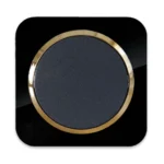 کلید تک پل مدل آدا پلکسی مشکی زه طلایی دلند