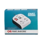 محافظ دو خانه ارت دار با کلید و کابل ۱٫۸ آنالوگ یخچال پارت الکتریک - Image 2