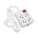 چند راهی ۴ خانه بدون ارت با کابل ۱٫۸ متر مدل پارت الکتریک - Image 3