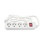 چندراهی 4خانه ارتدار با کلید با کابل ۵ متر مدل نیک پارت الکتریک - Image 2