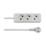 سه راهی شهاب بدون ارت بدون کلید با کابل ۱٫۸ متری پارت الکتریک - Image 3