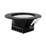 پنل سقفی ديپاريس 7 وات بدنه مشكي دايره اي پارس شعاع توس - Image 2